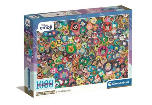 Clementoni 1000 db-os puzzle - A lehetetlen Disney puzzle (39829)