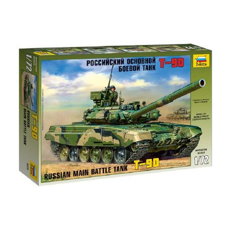 Zvezda Russian Main Battle Tank T-90  1:72 makett harcjármű (5020)