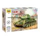 Zvezda T-34/85 Soviet Medium Tank WWII 1:100 makett harcjármű (5039)