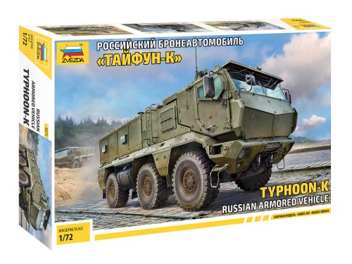 Zvezda Typhoon-K Russian armoured vehicle 1:72 makett harcjármű (5075)