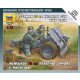 Zvezda German 75-mm Infantry Gun  makett figura 1:72 (6156)