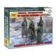 Zvezda German HQ Winter  makett figura 1:72 (6232)