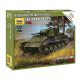 Zvezda T-70B Soviet Tank 1:100 makett tank (6290)