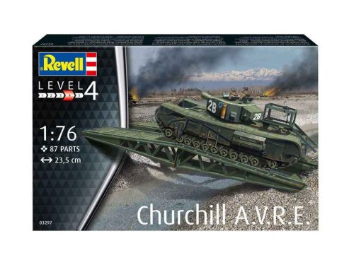 Revell Model Set Churchill A.V.R.E.1:76 makett harcjarmű (63297)