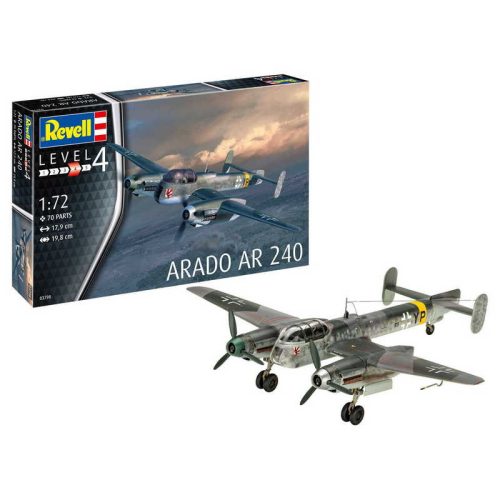 Revell Model Set Arado AR-240 1:72 makettszett (63798)