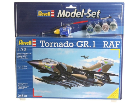 Revell Tornado GR.1 RAF 1:72 makett készlet festékkel, ragasztóval (64619)