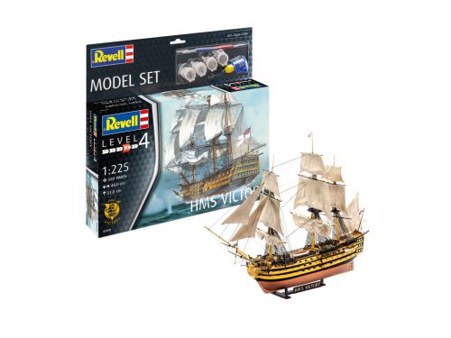 Revell HMS Victory 1:225 makett készlet festékkel, ragasztóval (65408)