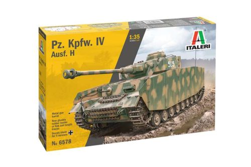 Italeri Pz. Kpfw. IV Ausf. H 1:35 makett harcjármű (6578S)