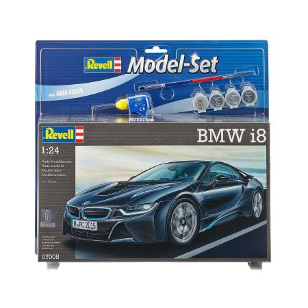 Revell BMW i8 1:24 makett készlet festékkel, ragasztóval (67008)