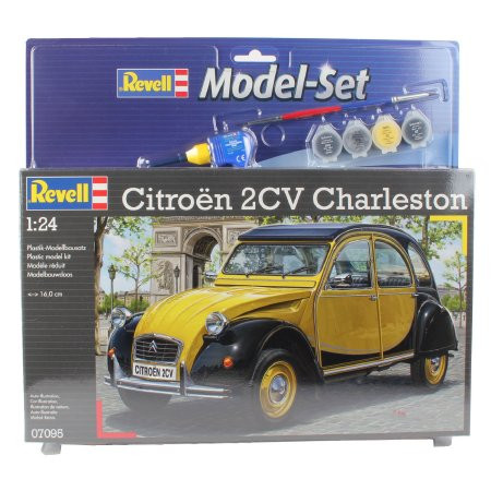 Revell CitroŰn 2CV Charleston 1:24 makett készlet festékkel, ragasztóval (67095)