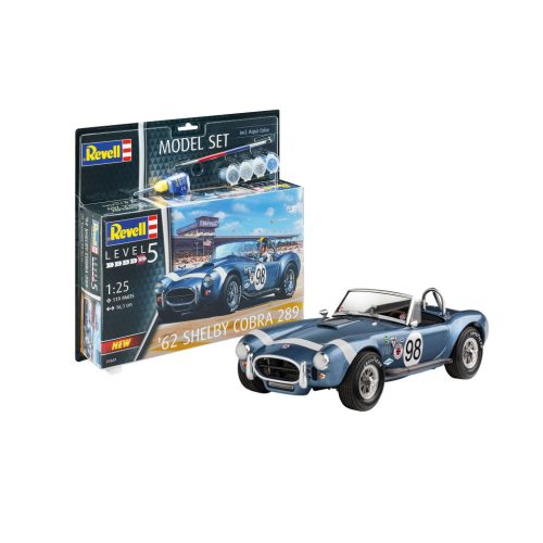 Revell AC Cobra 289 1:25 makett készlet festékkel, ragasztóval (67669)