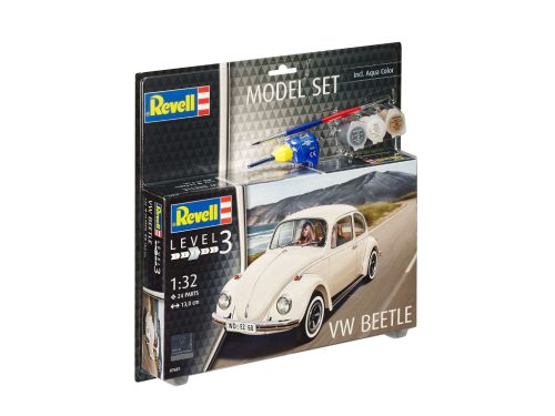 Revell VW Beetle 1:32 makett készlet festékkel, ragasztóval (67681)