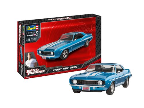 Revell Fast  Furious 1969 Chevy Camaro Yenko 1:25 makett készlet festékkel, ragasztóval (67694)