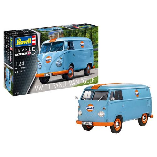 Revell Model Set VW T1 Panel Van (Gulf Decoration) 1:24 (67726)