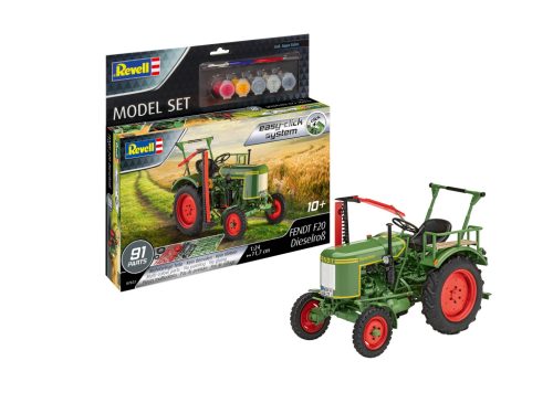 Revell Easy-Click Fendt F20 Dieselross kezdő makettszett (67822)