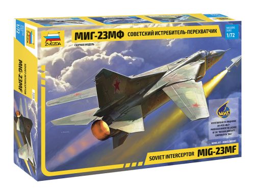 Zvezda MIG-23 MF Soviet Interceptor 1:72 (7225)