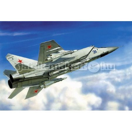 Zvezda MIG-31 Soviet Interceptor makett  1:72 makett repülő (7229)