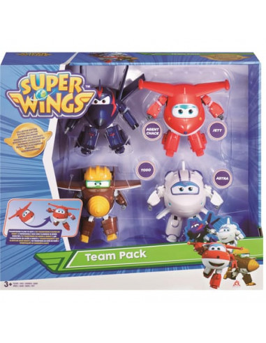 Super Wings 4 db-os átalakuló figura készlet (730204)