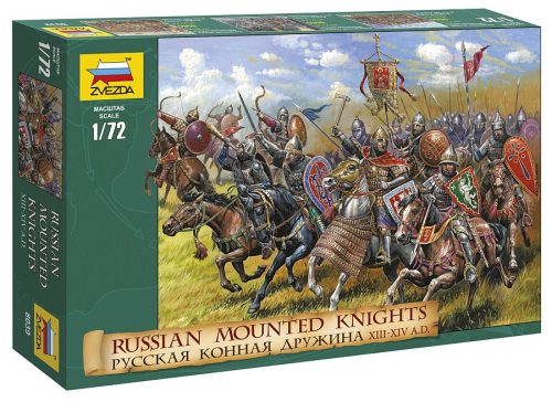 Zvezda - Russian mounted Knights 1:72 makett figura (8039)