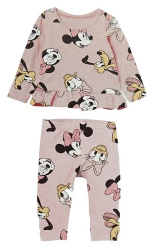 Disney Minnie nadrág + póló szett 62/68 cm