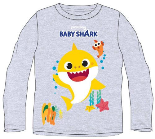 Baby Shark gyerek hosszú póló, felső 116 cm