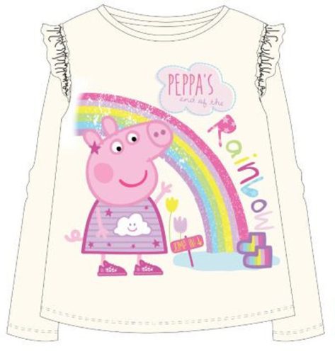 Peppa malac Rainbow gyerek hosszú póló, felső 104 cm