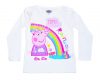 Peppa malac Rainbow gyerek hosszú póló, felső 104 cm