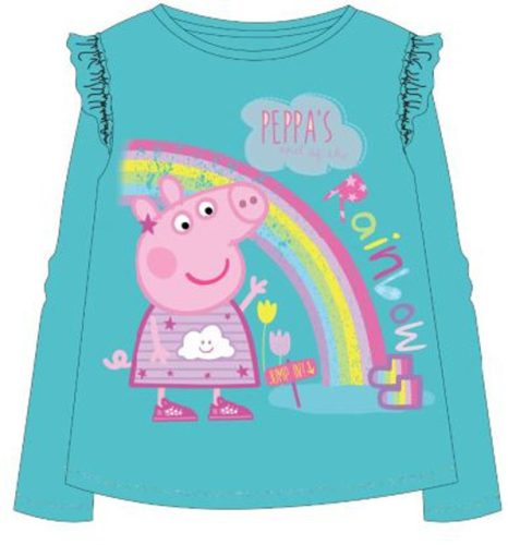 Peppa malac Rainbow gyerek hosszú póló, felső 104 cm