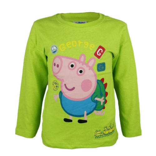 Peppa malac George gyerek hosszú póló, felső 98 cm