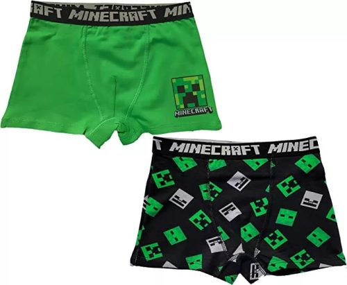 Minecraft gyerek boxeralsó 2 darab/csomag 12 év