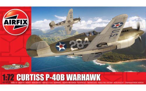 Airfix Curtiss P-40B Warhawk 1:72 makett repülő (A01003B)