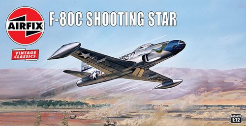 Airfix Lockheed F-80C Shooting Star 1:72 makett repülő (A02043V)