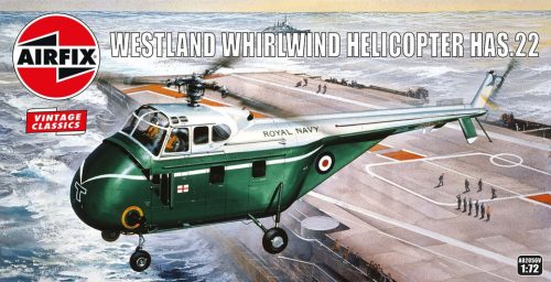 Airfix Westland Whirlwind Helicopter 1:72 makett helikopter (A02056V)