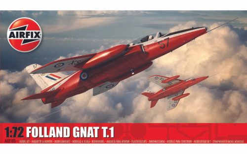 Airfix - Folland Gnat T.1 1:72 makett repülő (A02105)