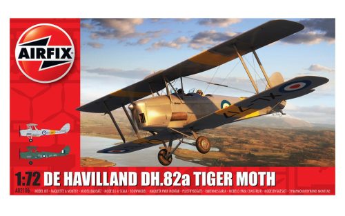 Airfix deHavilland Tiger Moth 1:72 makett repülő (A02106)