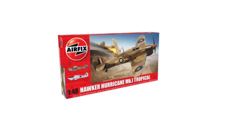 Airfix Hawker Hurricane Mk.I Tropical  1:48 makett repülő (A05129)