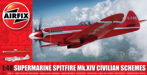 Airfix Supermarine Spitfire MkXIV Civilian Schemes 1:48 makett repülő (A05139)