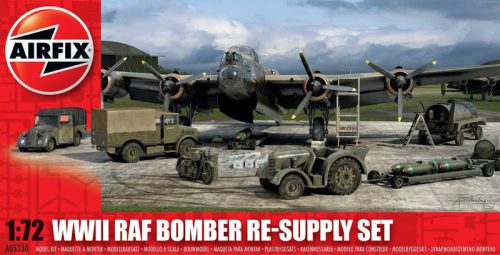 Airfix Bomber Re-supply Set  1:72 makett harcjármű (A05330)