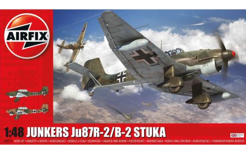 Airfix Junkers JU87B-2/R-2  1:48 makett repülő (A07115)