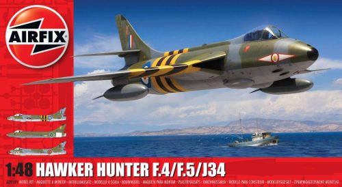 Airfix Hawker Hunter F.4/F.5/J.34 1:48 makett repülő (A09189)