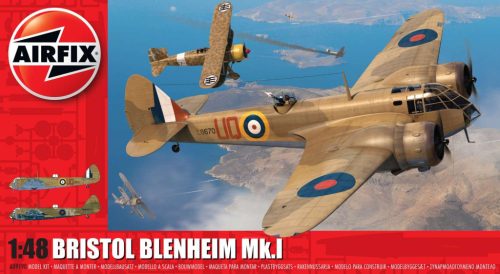 Airfix Bristol Blenheim Mk.1 1:48 makett repülő (A09190)