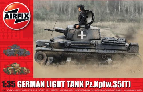 Airfix German Light Tank Pz.Kpfw.35(t) 1:35 makett harcjármű (A1362)