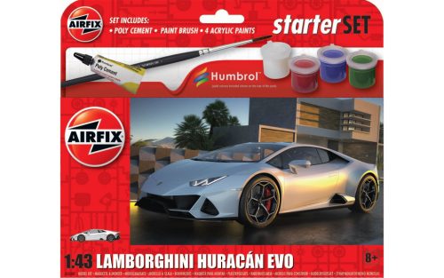 Airfix - Starter Set - Lamborghini Huracan 1:43 makett szett (A55007)