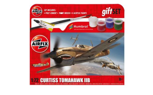 Airfix Curtiss Tomahawk IIB 1:72 makett készlet festékkel, ragasztóval (A55101A)