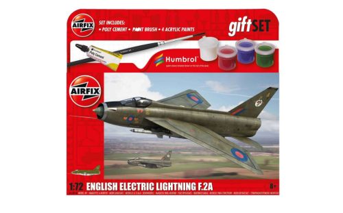 Airfix English Electric Lightning F.2A 1:72 makett készlet festékkel, ragasztóval (A55305A)