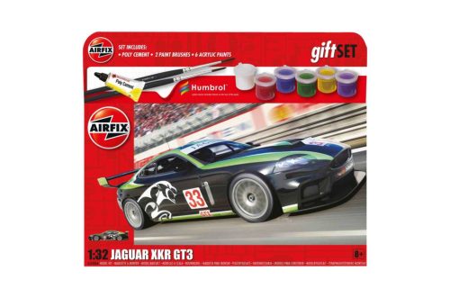 Airfix Jaguar XKR GT3 1:32 makett készlet festékkel, ragasztóval (A55306A)