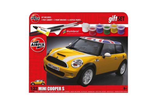 Airfix MINI Cooper S 1:32 makett készlet festékkel, ragasztóval (A55310A)