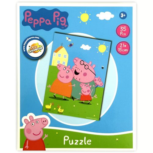 Peppa Pig, Peppa malac Family mini puzzle 35 db-os