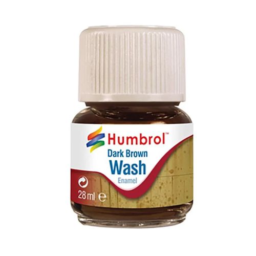 Humbrol - Enamel Wash Dark Brown, 28 ml (AV0205)