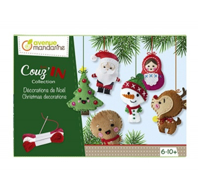 Avenue Mandarine KC062C Kreativ Doboz, Mini Couz'IN, Karácsonyi Díszek